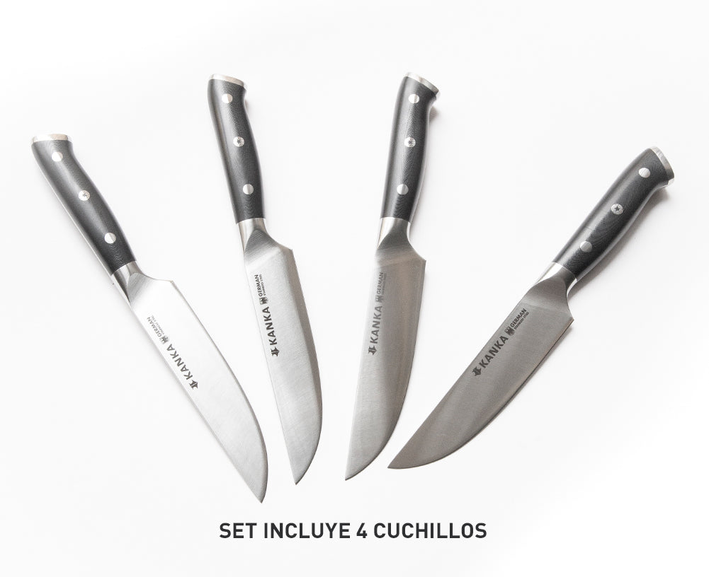 SET 4 CUCHILLOS PARA CARNE