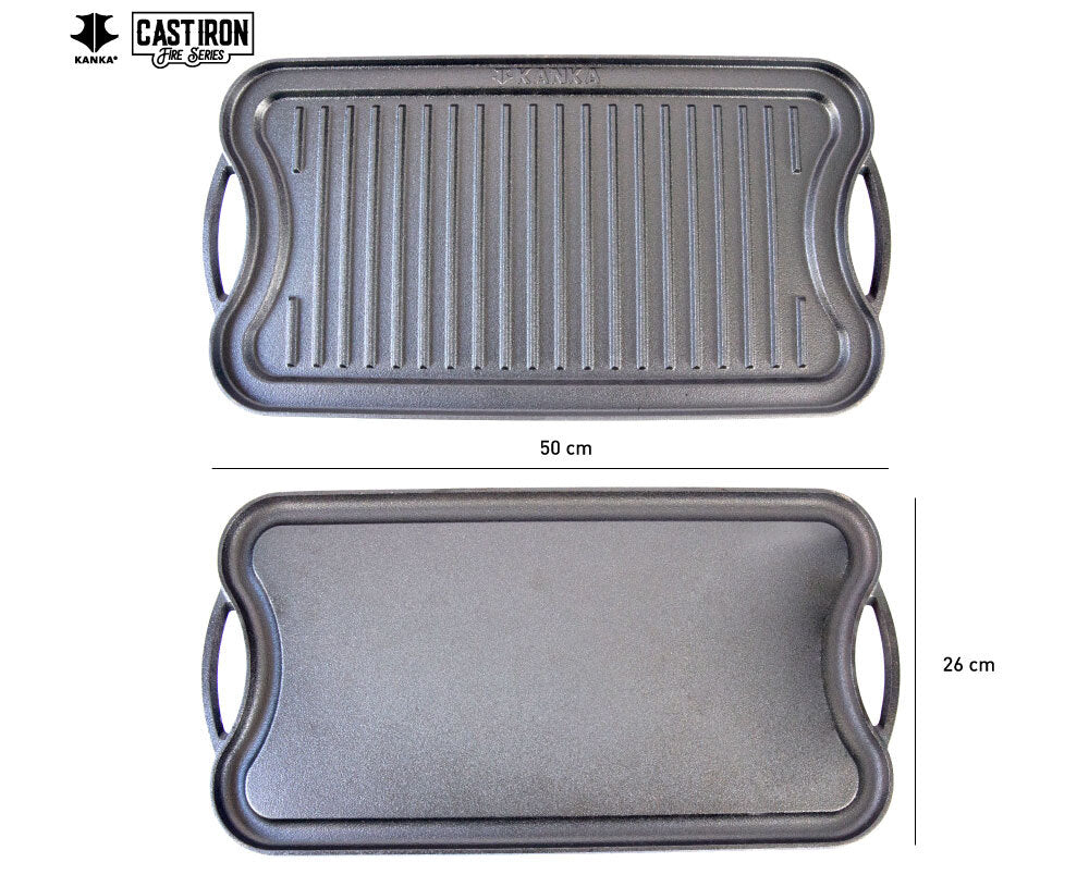PLANCHA REVERSIBLE CAST IRON