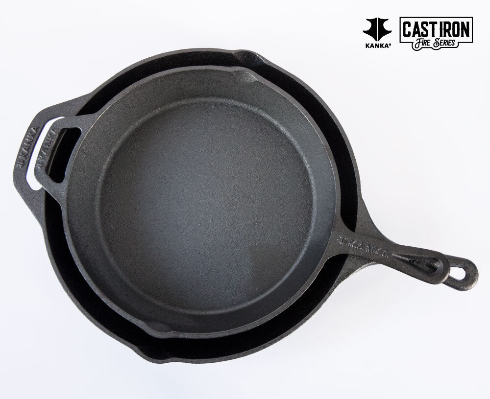 SET DE SARTENES CAST IRON