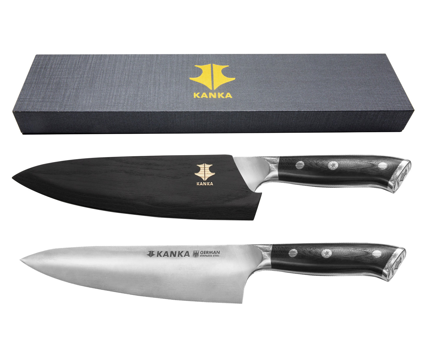 CUCHILLO CHEF 8" ACERO ALEMAN - KANKA.cl