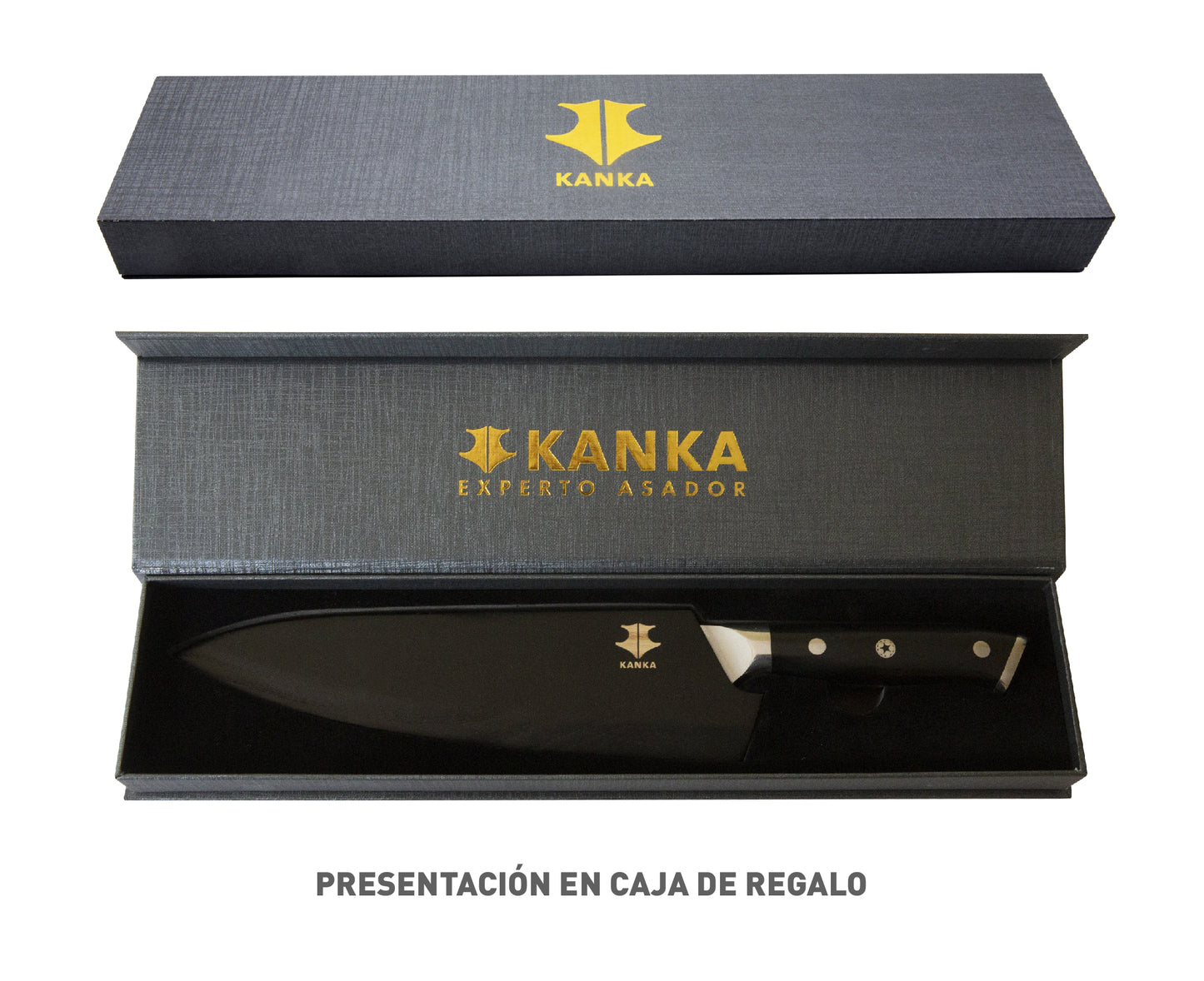 CUCHILLO CHEF 8" ACERO ALEMAN - KANKA.cl