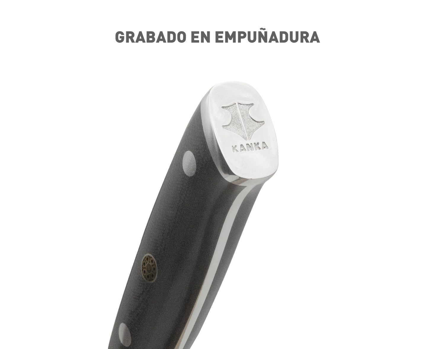 CUCHILLO ACERO DAMASCO (MARTILLADO) - KANKA.cl