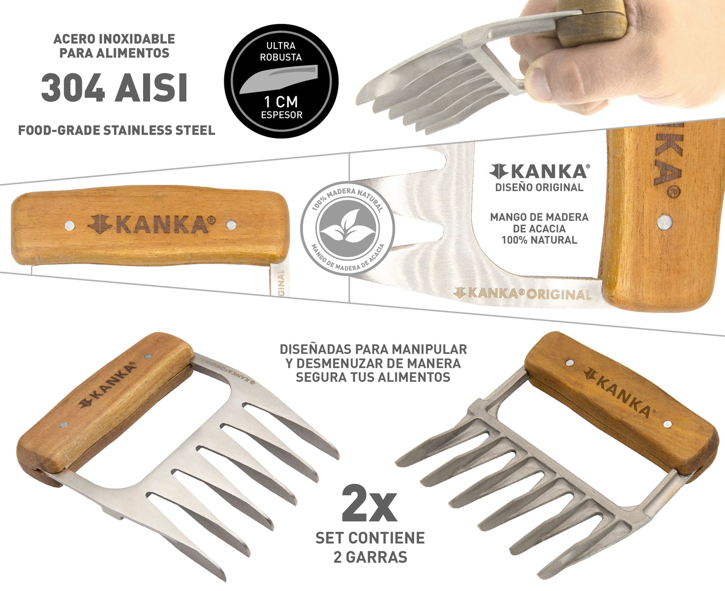 GARRAS PARA ASADOS - KANKA.cl