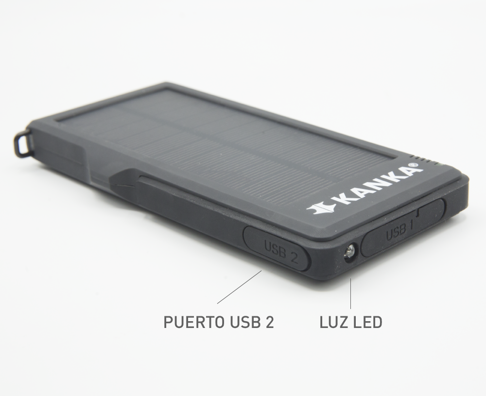 BATERÍA RECARGABLE + SOLAR - KANKA.cl