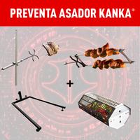 ASADOR + 3 ACCESORIOS - PREVENTA