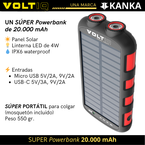 SUPER POWERBANK 20.000 mAh