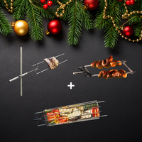 ASADOR KANKA + REJILLA XL + DOBLE VARA