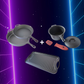 SET SARTENES + PLANCHA REVERSIBLE + OLLA SALSERA