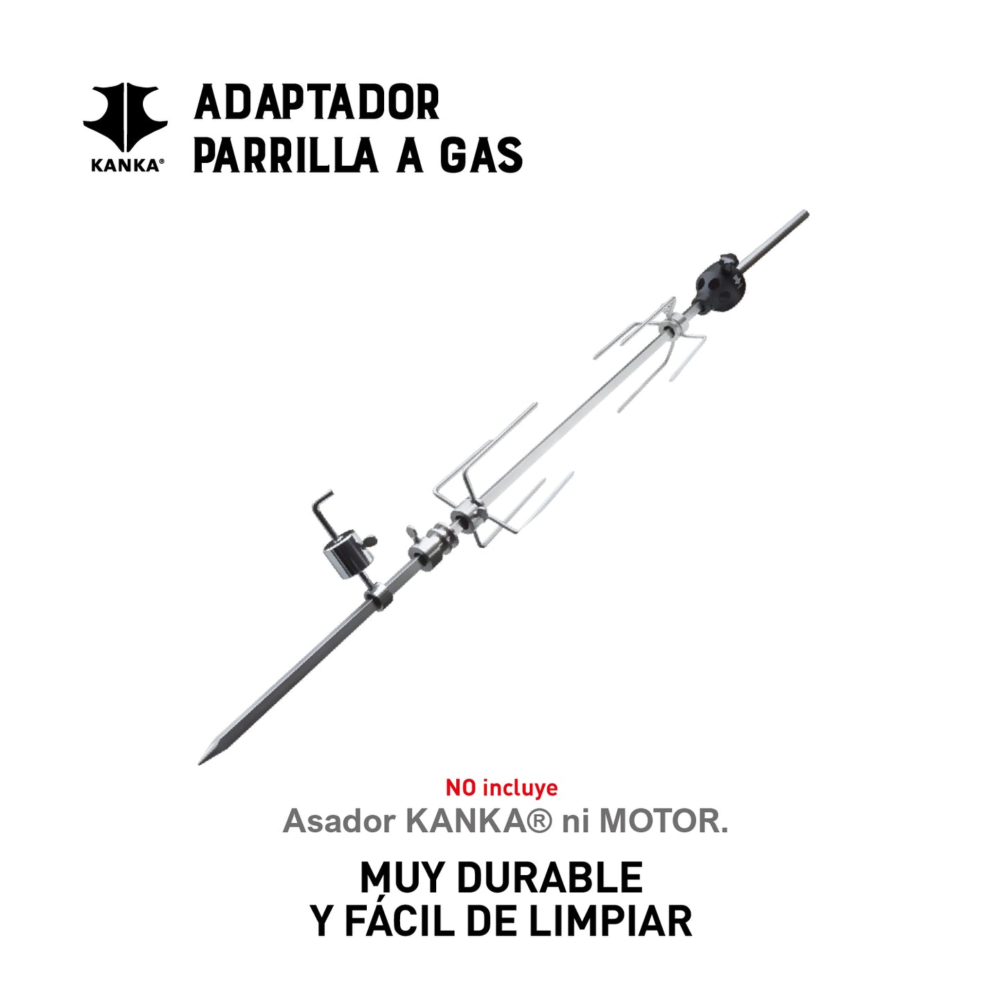 ADAPTADOR PARRILLAS A GAS