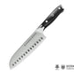 CUCHILLO SANTOKU ALEMÁN + CHAIRA MANGO G10 + TABLA REVERSIBLE