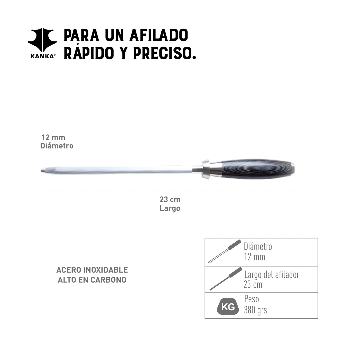 CHAIRA / AFILADOR (MANGO PAKKA)