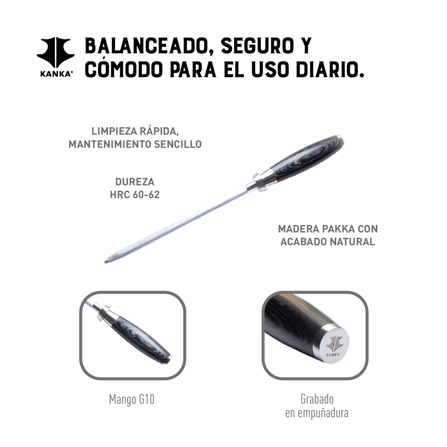 CHAIRA / AFILADOR (MANGO PAKKA)