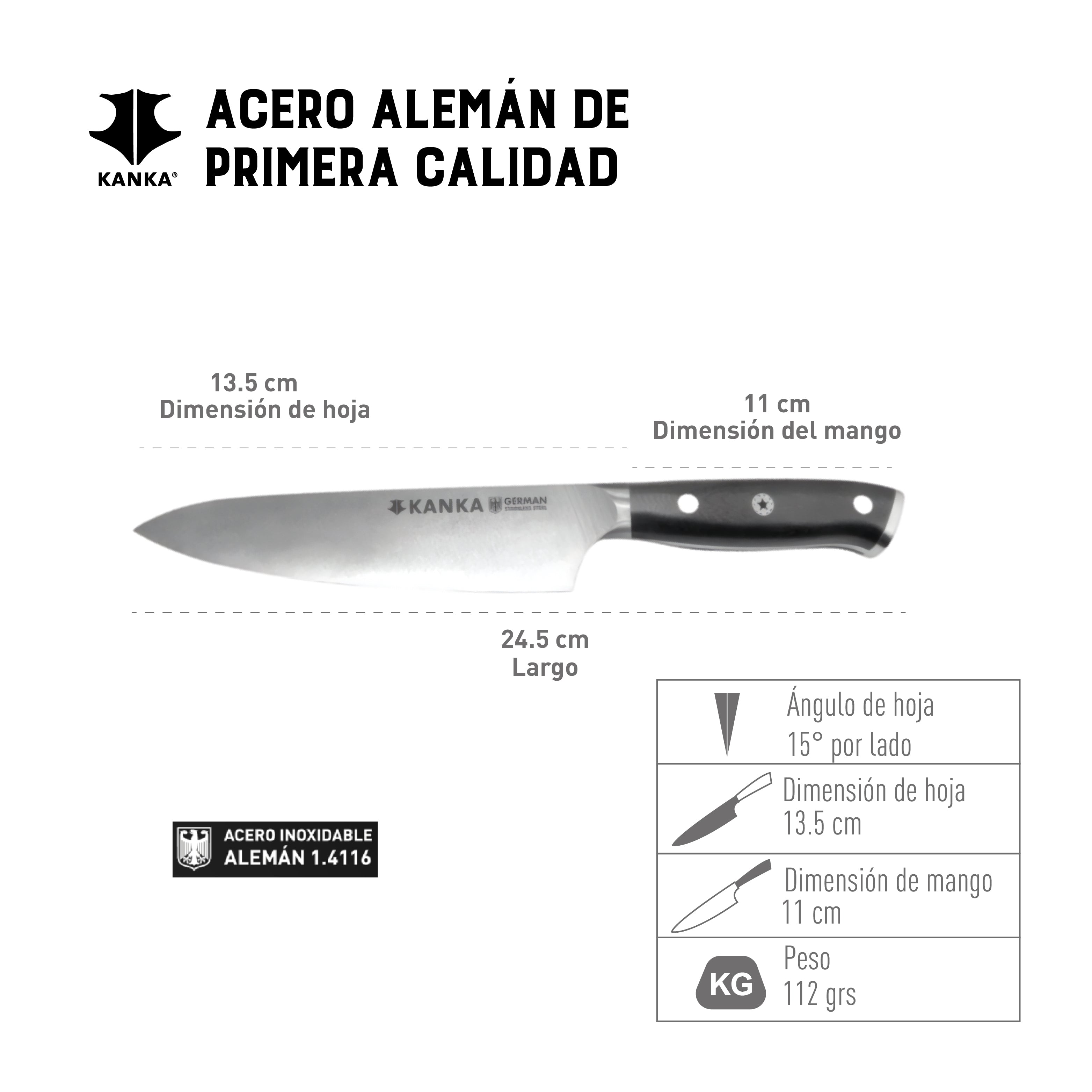 CUCHILLO MULTI USO KANKA