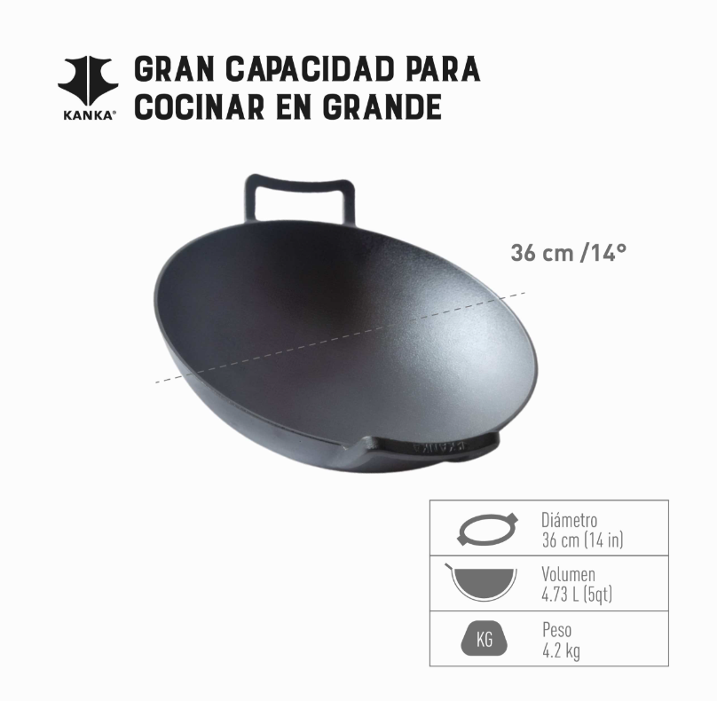 WOK CAST IRON