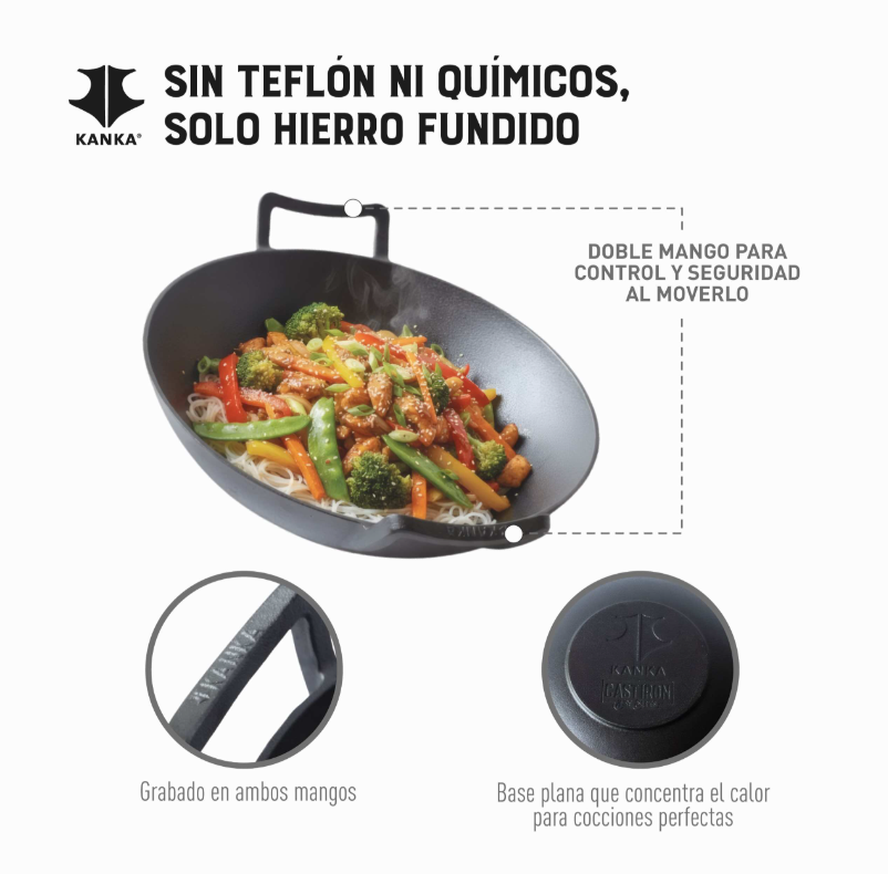 WOK CAST IRON