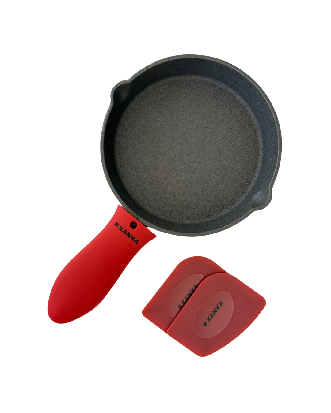 SET 3 MINI SARTENES 6" CAST IRON