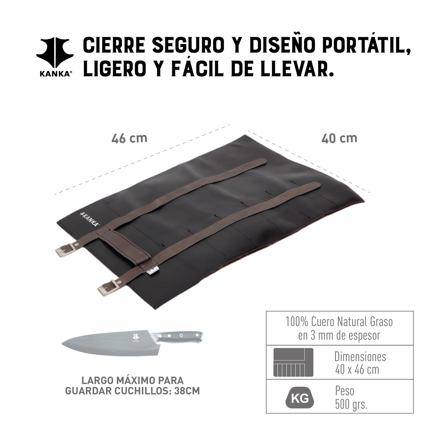 ESTUCHE PORTA CUCHILLOS #6