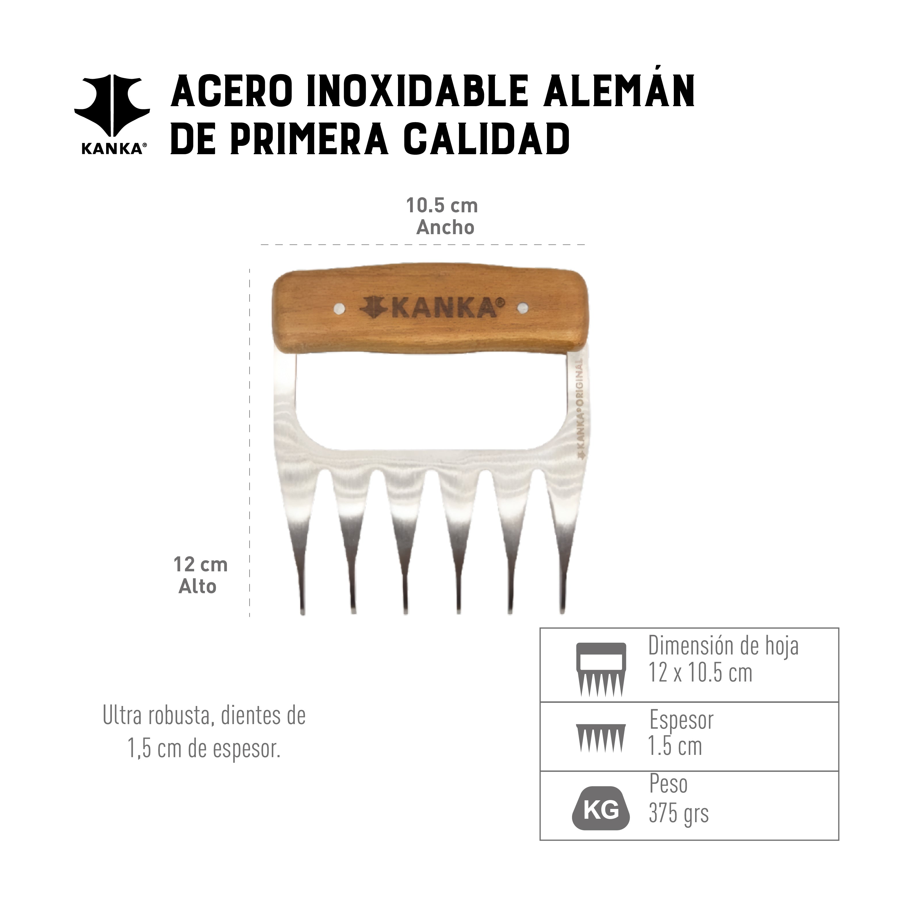 GARRAS PARA ASADOS