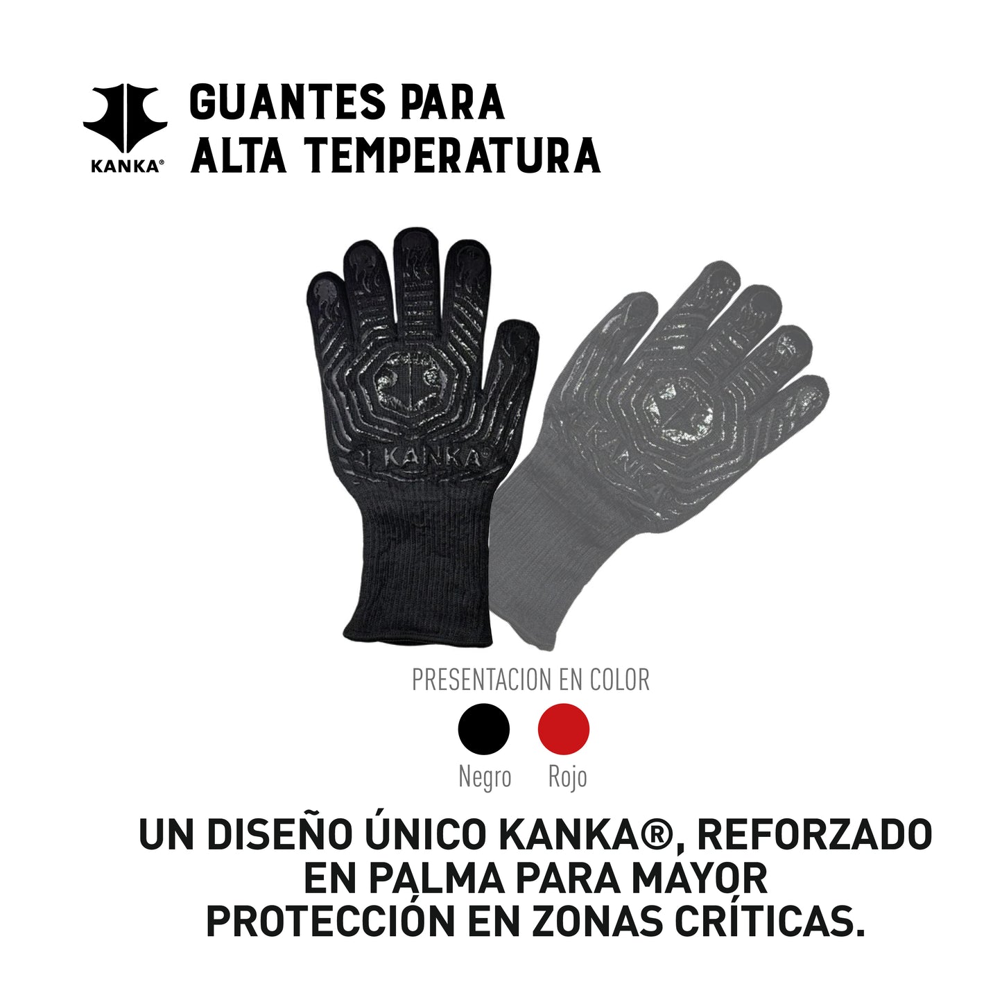 GUANTES PARA ALTA TEMPERATURA KANKA