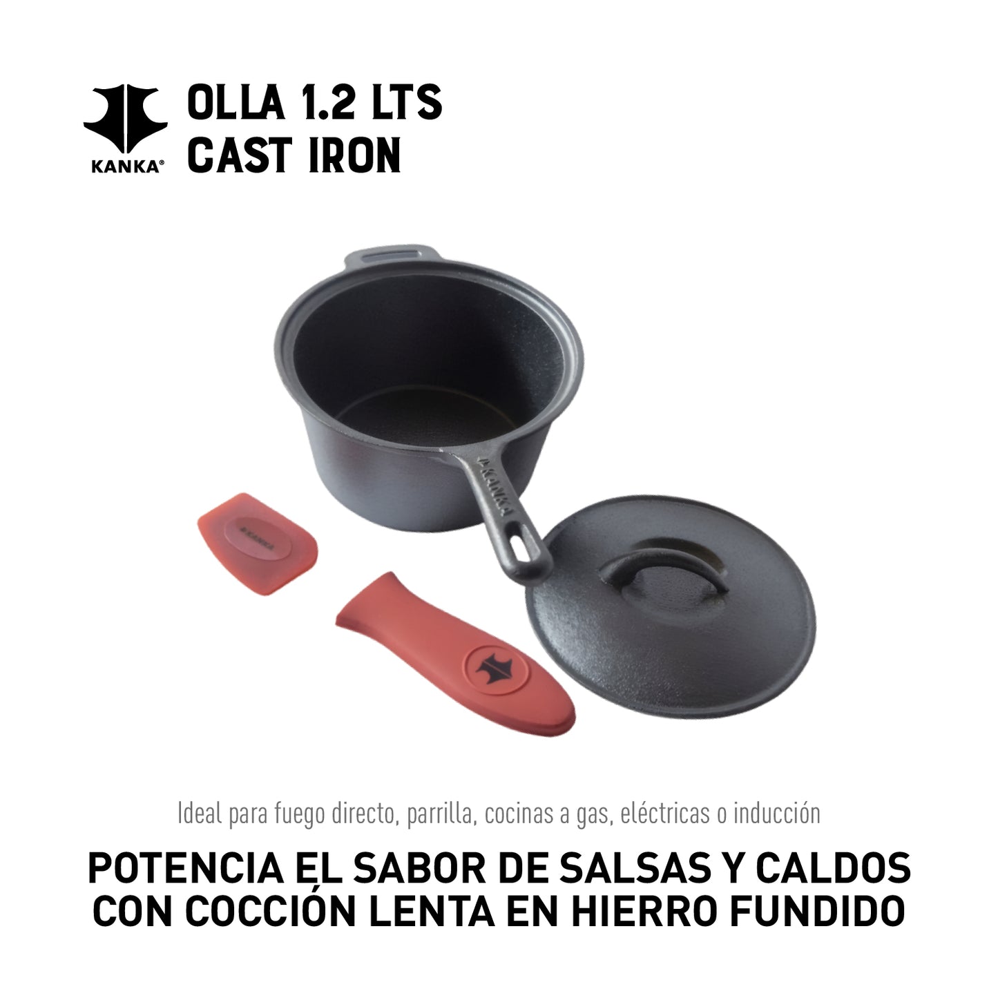 OLLA 1.2 Lts CAST IRON