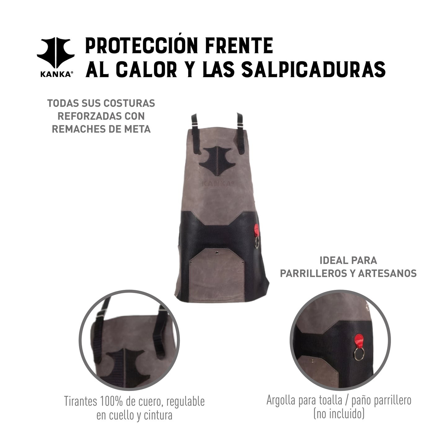 PECHERA DE CUERO Black Label
