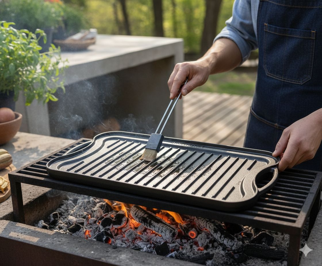 PLANCHA REVERSIBLE CAST IRON