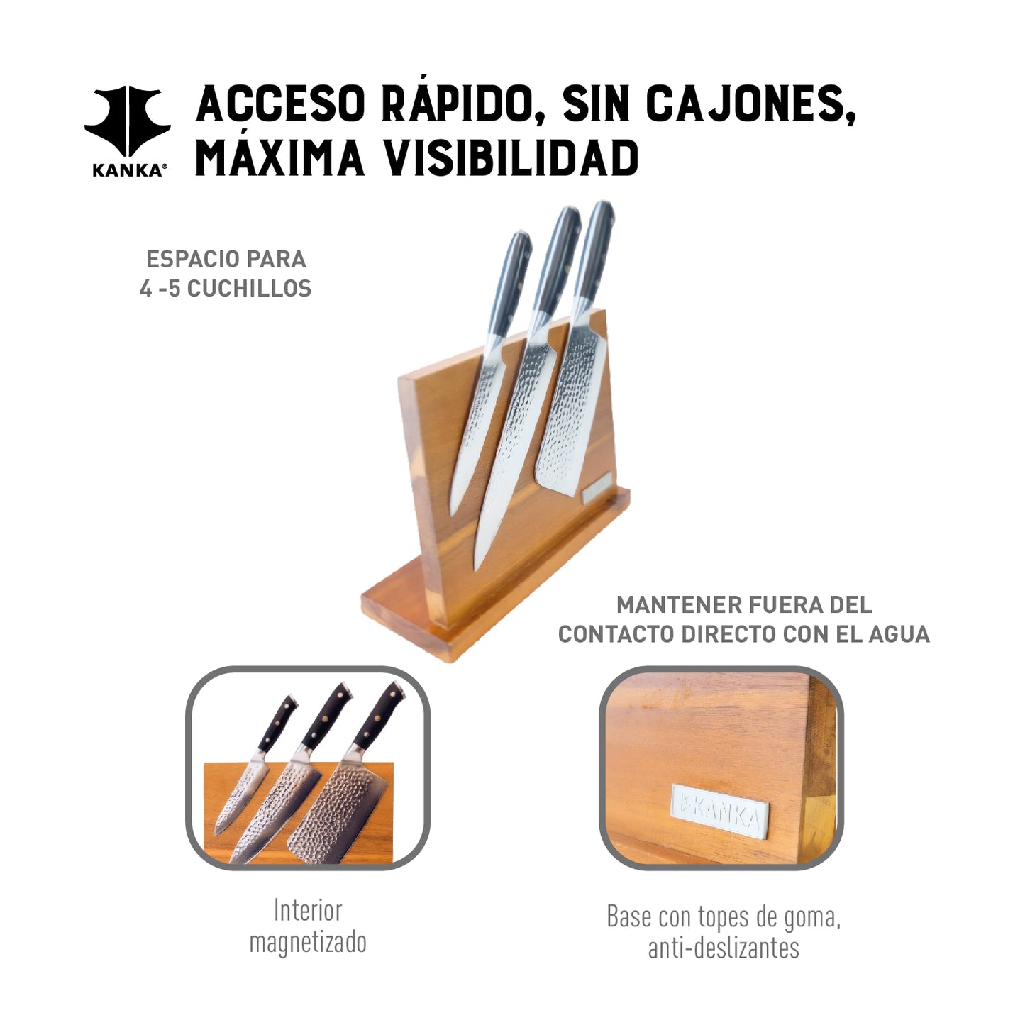 PORTA CUCHILLOS KANKA