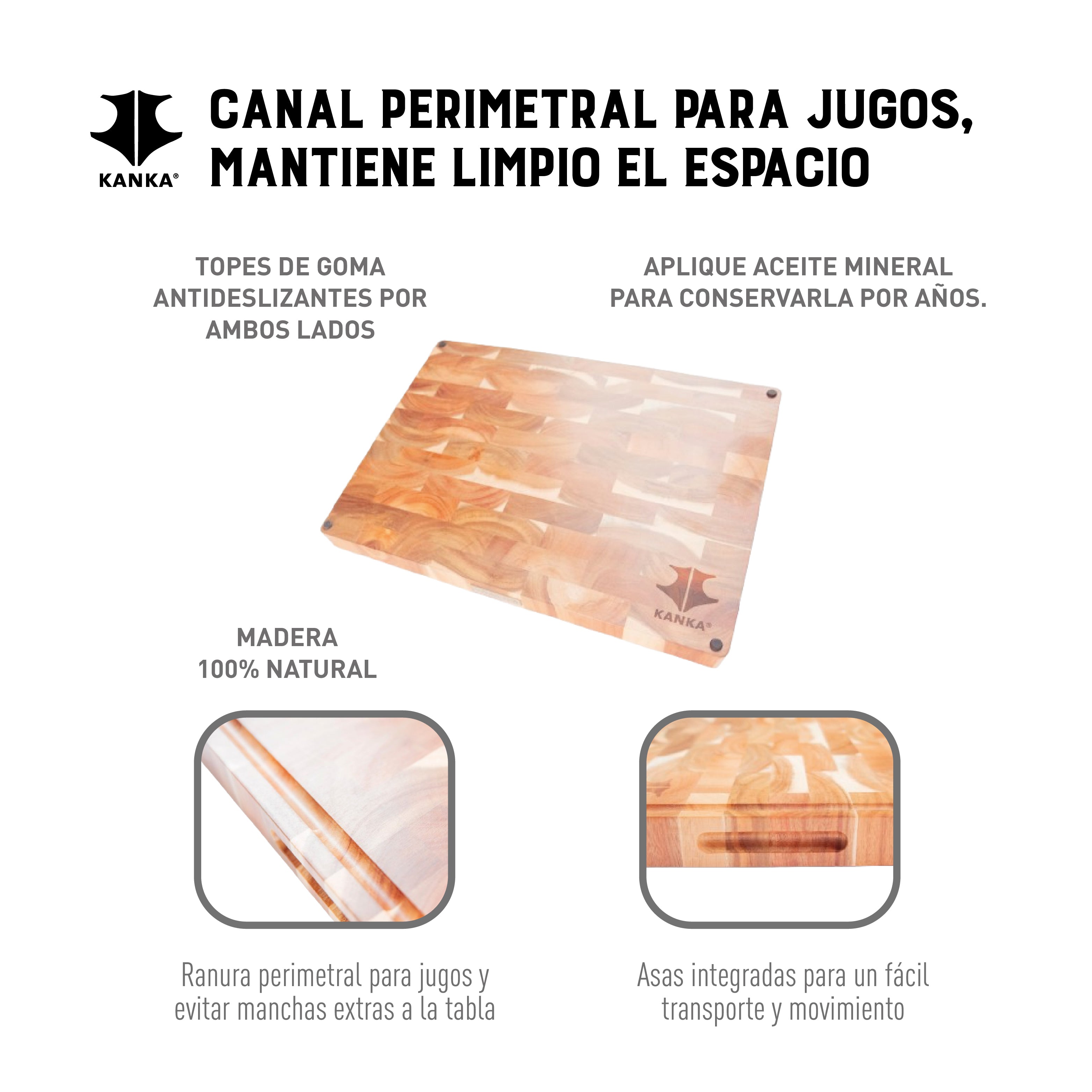 TABLA PARA CORTAR REVERSIBLE END-GRAIN (XL)