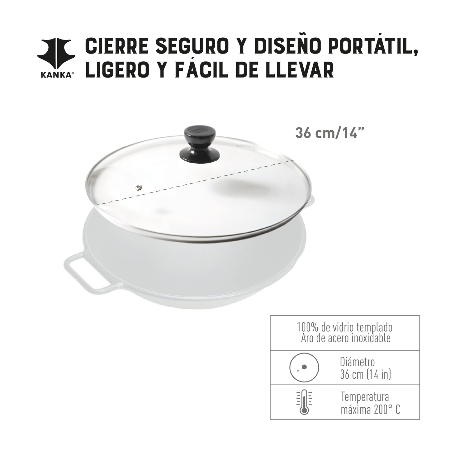 TAPA DE VIDRIO TEMPLADO