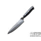 CUCHILLO MULTI USO ACERO DAMASCO + CUCHILLO MULTI USO ACERO ALEMÁN