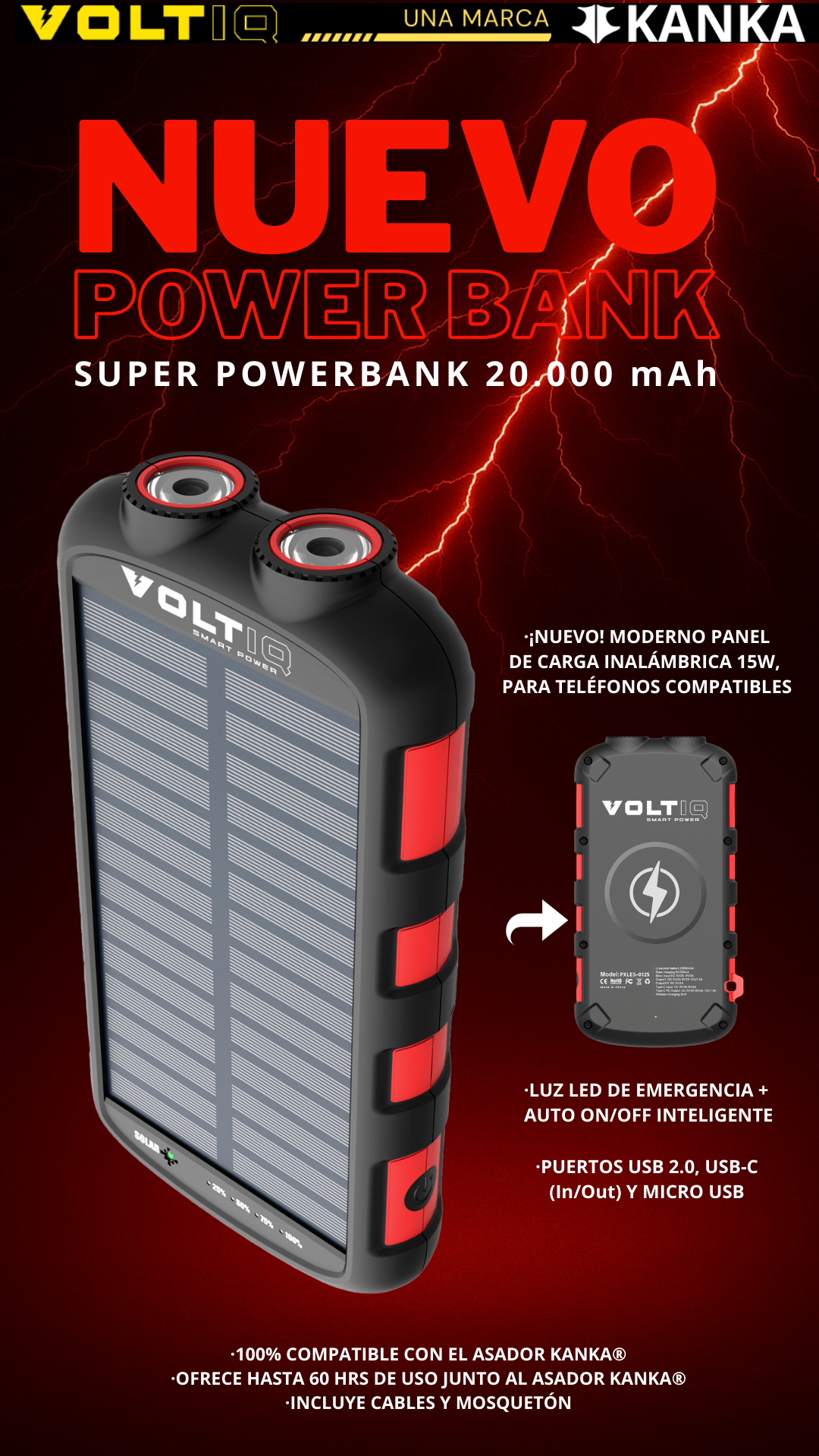 SUPER POWERBANK 20.000 mAh