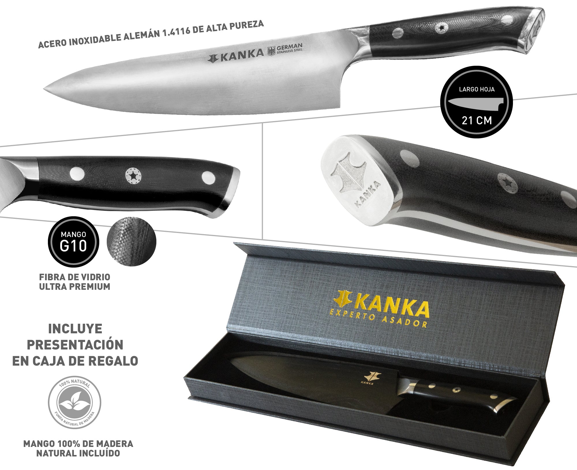 CUCHILLO CHEF 8