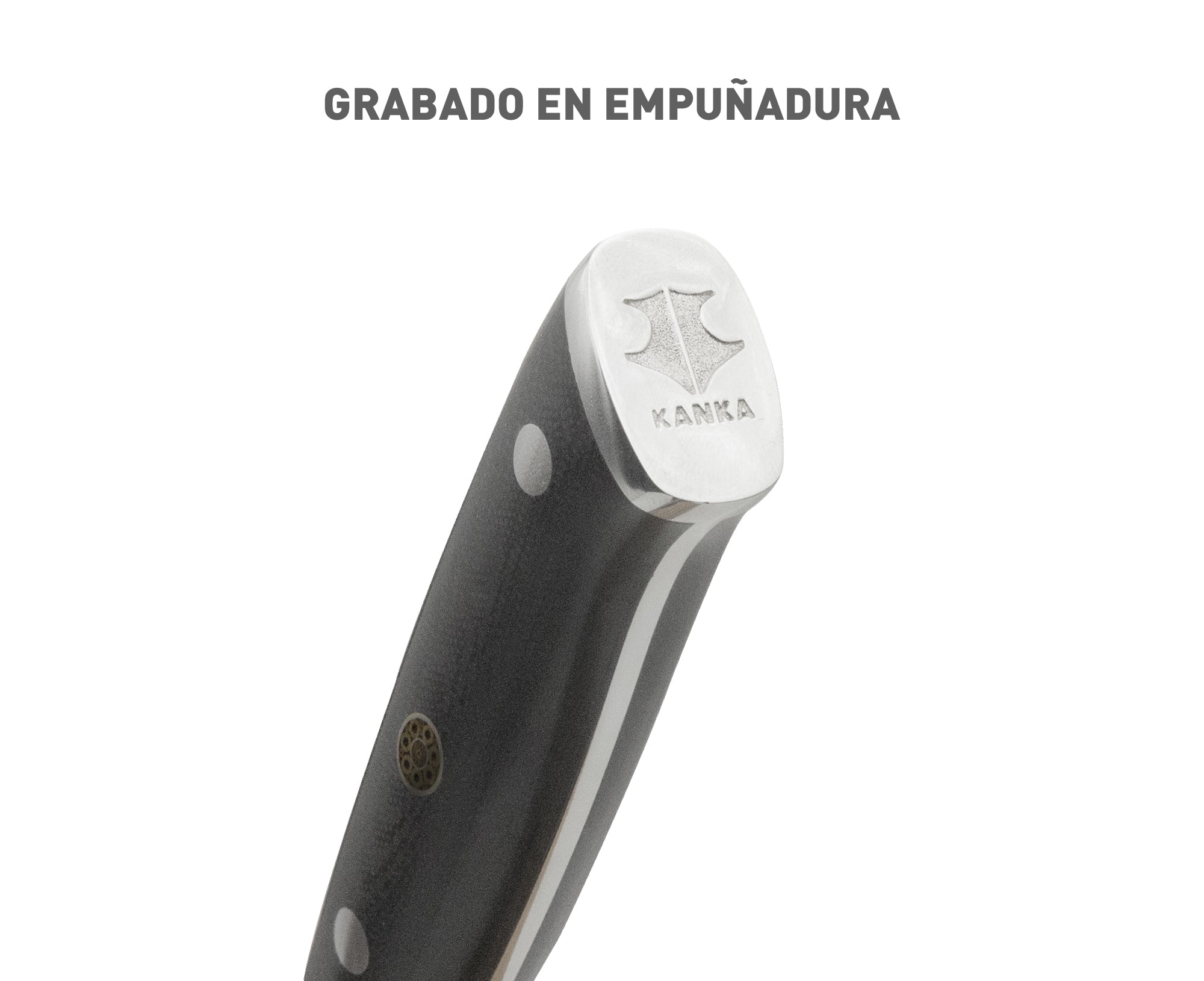 CUCHILLO ACERO DAMASCO (MARTILLADO) - KANKA.cl 